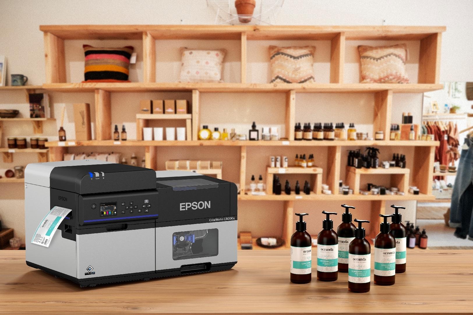 Epson C8000 printer in business location